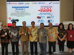 Pertamina & BNI Umumkan Pemenang Pertamina Fuel Lucky Swipe