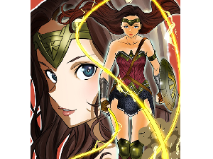 Inilah Wonder Woman Versi Anime