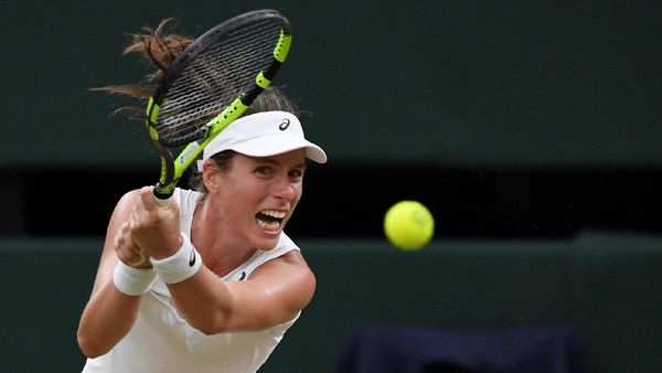 Konta Menangi Pertarungan versus Halep
