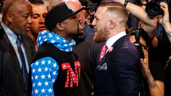 Panas, Konferensi Pers Mayweather vs McGregor