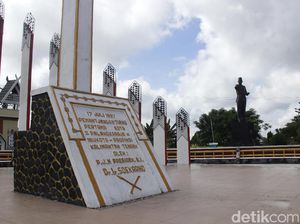Di Sini Sukarno Tancapkan Tiang Simbol Pembangunan Palangka Raya