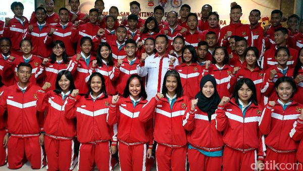 Menpora Lepas Kontingen ASG Singapura 2017