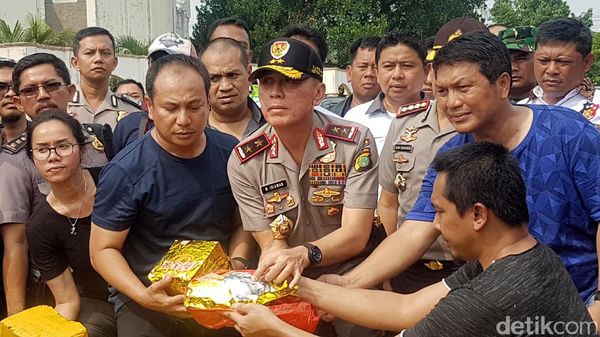 Penyelundupan 1 Ton Sabu dari China Berhasil Digagalkan Polisi