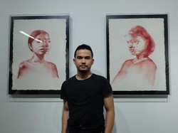 Lukisan Dualisme Wajah Perempuan ala Jabbar Muhammad Lukisan Dualisme Wajah Perempuan ala Jabbar Muhammad