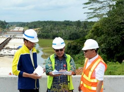 Jokowi Turun Tangan Cek Perkembangan Tol Pertama Kalimantan