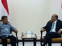 Temui Direktur IMF, JK: Tidak Ada Minta Utang