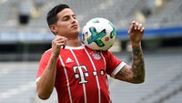Bayern meminjam James dari Madrid selama dua musim dengan nilai 10 juta euro, dengan opsi memermanenkan statusnya lewat tambahan uang 45 juta euro (Foto: REUTERS/Andreas Gebert)