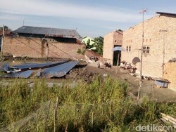 Puting Beliung Terjang 2 Kecamatan di Deli Serdang, 28 Rumah Rusak