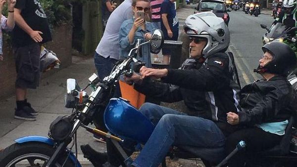 Nenek 101 Tahun Jadi Pemimpin Konvoi 100 Moge