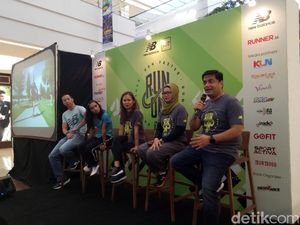 Lomba Lari Beda dari yang Lain Digelar, Jarak Tempuh 7+1 KM