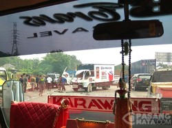 Ada Truk Melintang di Tol Bekasi Arah Jakarta, Lalin Padat