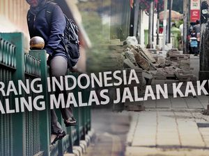 Hitung-hitungan Ini Buktikan Orang Jakarta Malas Jalan Kaki