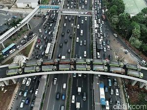 Djarot Bahas Simpang Susun Semanggi dengan Menteri PUPR