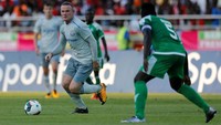 Pemain lain yang didatang dengan gratis adalah Wayne Rooney. The Red Devils melepas Rooney usai meresmikan transfer Romelu Lukaku dari The Toffees. (Thomas Mukoya/Reuters)