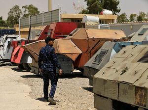 Foto: Ngeri, Ini Mobil untuk Bom Bunuh Diri Buatan ISIS