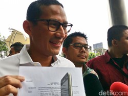 Diperiksa KPK, Sandiaga: Pertemuan dengan Nazaruddin Itu Fitnah