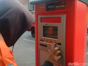 Foto: Sengkarut Mesin Parkir Elektronik di Kota Bandung