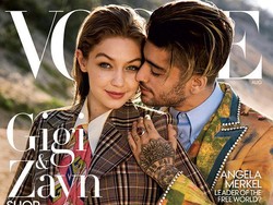 Kemesraan Gigi Hadid dan Zayn Malik di Sampul Vogue Dikritik, Kenapa?