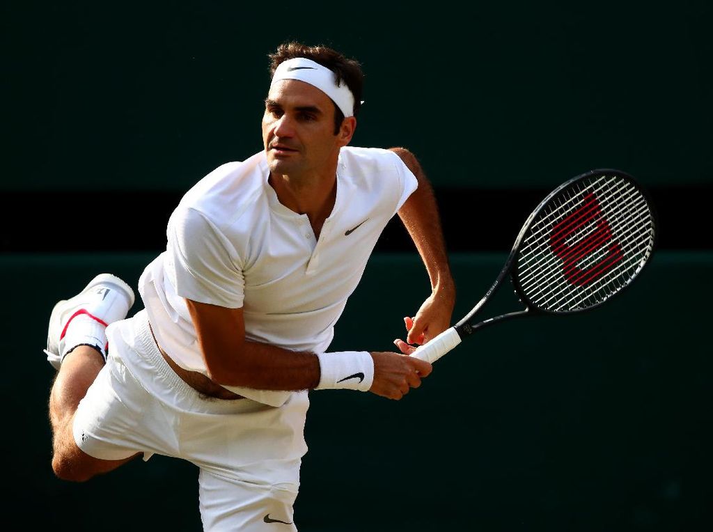 Federer Tolak Disebut Favorit Federer Tolak Disebut Favorit