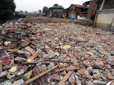 Pasca Dibongkar, Bukit Duri Kini Rata Dengan Tanah