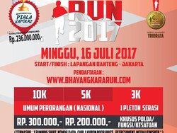 Bhayangkara Run Berhadiah Apartemen hingga Paket Umrah