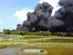 9 Kapal Terbakar di Pulau Seprapat Pati