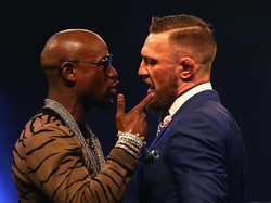 Masih Banjir Hinaan, Konferensi Pers Mayweather-McGregor Berakhir di London