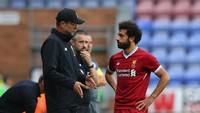 Salah memutuskan ke Paris untuk beberapa hari agar memenuhhi syarat datang kemudian meninggalkan negara itu hingga kemudian kembali lagi. (Foto: Alex Livesey/Getty Images)