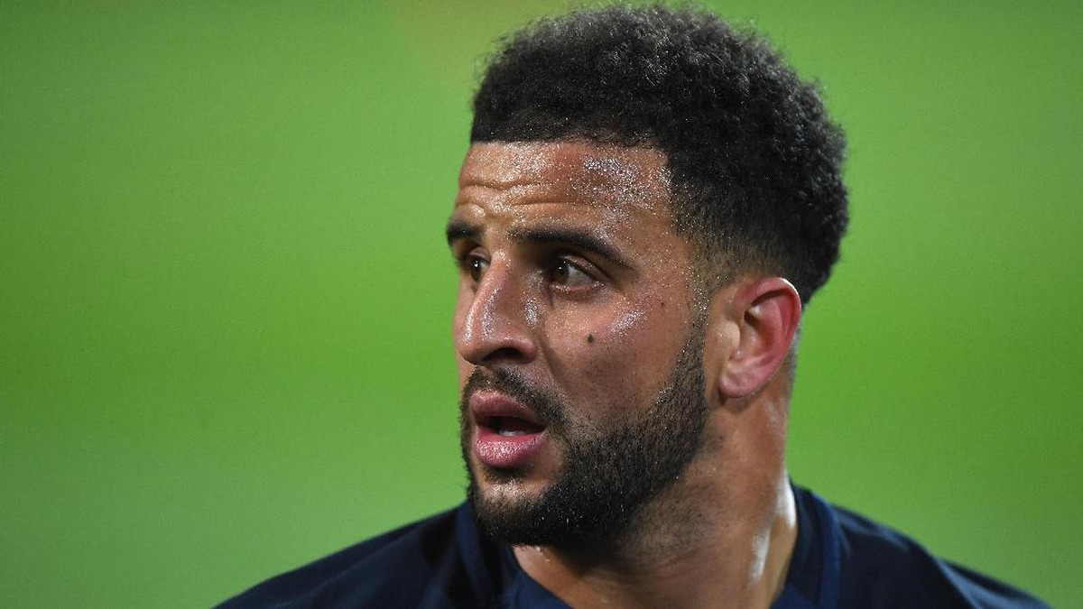 Pemain baru Manchester City Kyle Walker gugup karena akan dilatih Josep Guardiola. Foto: Shaun Botterill/Getty Images