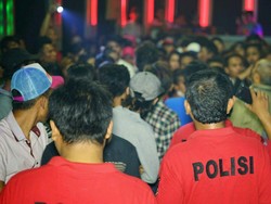 Polisi Amankan Puluhan Motor Tanpa Dokumen Saat Razia Kafe
