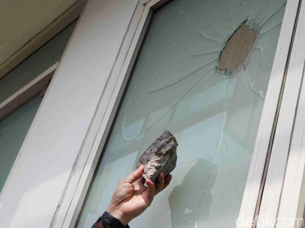 Penampakan kantor DPP PPP yang Dirusak Penggeruduk