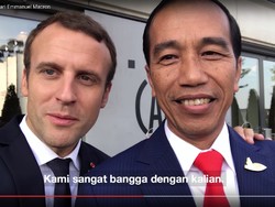 Jokowi Kecam Pernyataan Macron di Tengah Seruan Boikot Produk Prancis