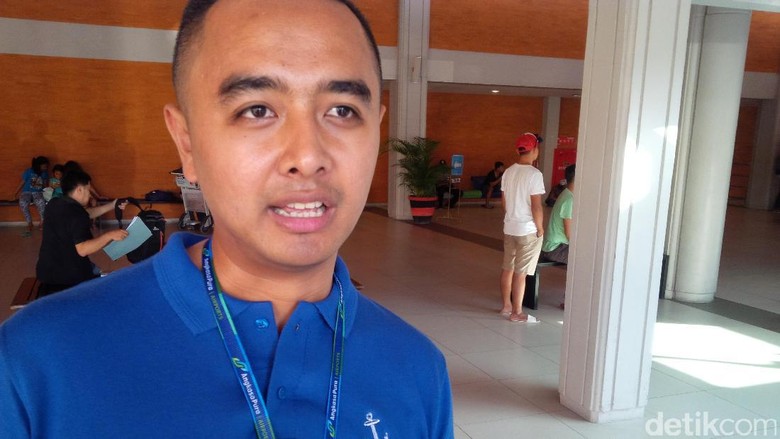 Kepala Humas Bandara Ngurah Rai Arie Ahsanurrohim (David/detikTravel)