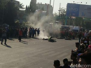 Polres Kudus Unjuk Gigi Aksi Penanganan Bom Bunuh Diri