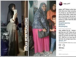 Tanpa Pil Diet dan Rajin Makan Buah, Anjar Sukses Turunkan Berat Badan 25 Kg