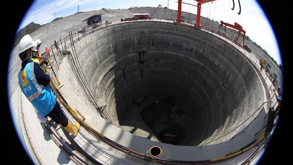 Penampakan Terkini Proyek PLTA Jatigede