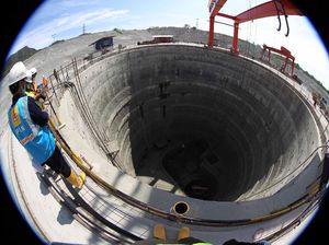 Penampakan Terkini Proyek PLTA Jatigede