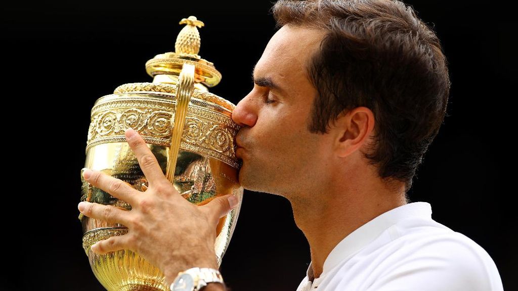 Federer Raja Wimbledon
