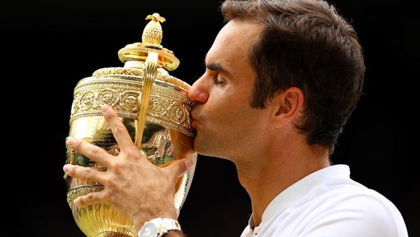 Federer Raja Wimbledon