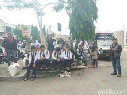 Ratusan Penumpang di Pemalang Terlantar Akibat Pemogokan Awak Bus