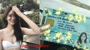 Jangan Terhasut, Si Seksi yang KTP-nya Viral Ini Memang Cewek Tulen Kok!