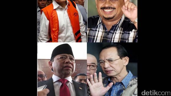 Inilah 4 Ketum Partai yang Jadi Korban KPK