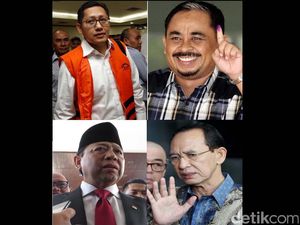 Inilah 4 Ketum Partai yang Jadi Korban KPK