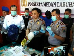 Bawa 1 Kg Sabu, Kurir Narkoba Jaringan Malaysia Ditangkap di Medan