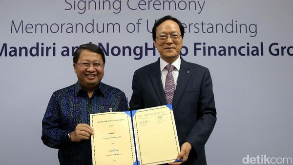 Bank Mandiri Gandeng Perusahaan Korsel Garap Kredit Pertanian