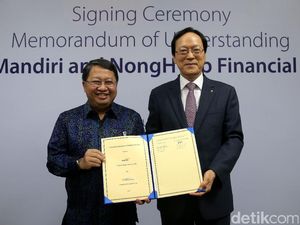 Bank Mandiri Gandeng Perusahaan Korsel Garap Kredit Pertanian