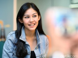 Saat Macet, Vanesha Prescilla Pilih Naik Motor