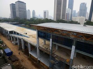 Kereta Bandara Soekarno-Hatta Berangkat dari Stasiun Sudirman Baru