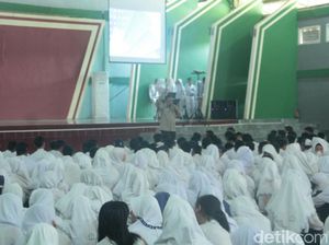 Para Siswa di Pasuruan Dibekali Materi Antisipasi Bencana