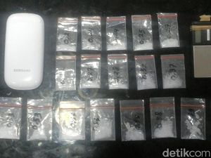 Polisi Tangkap Pengedar di Senen, 18 Paket Sabu Siap Edar Disita